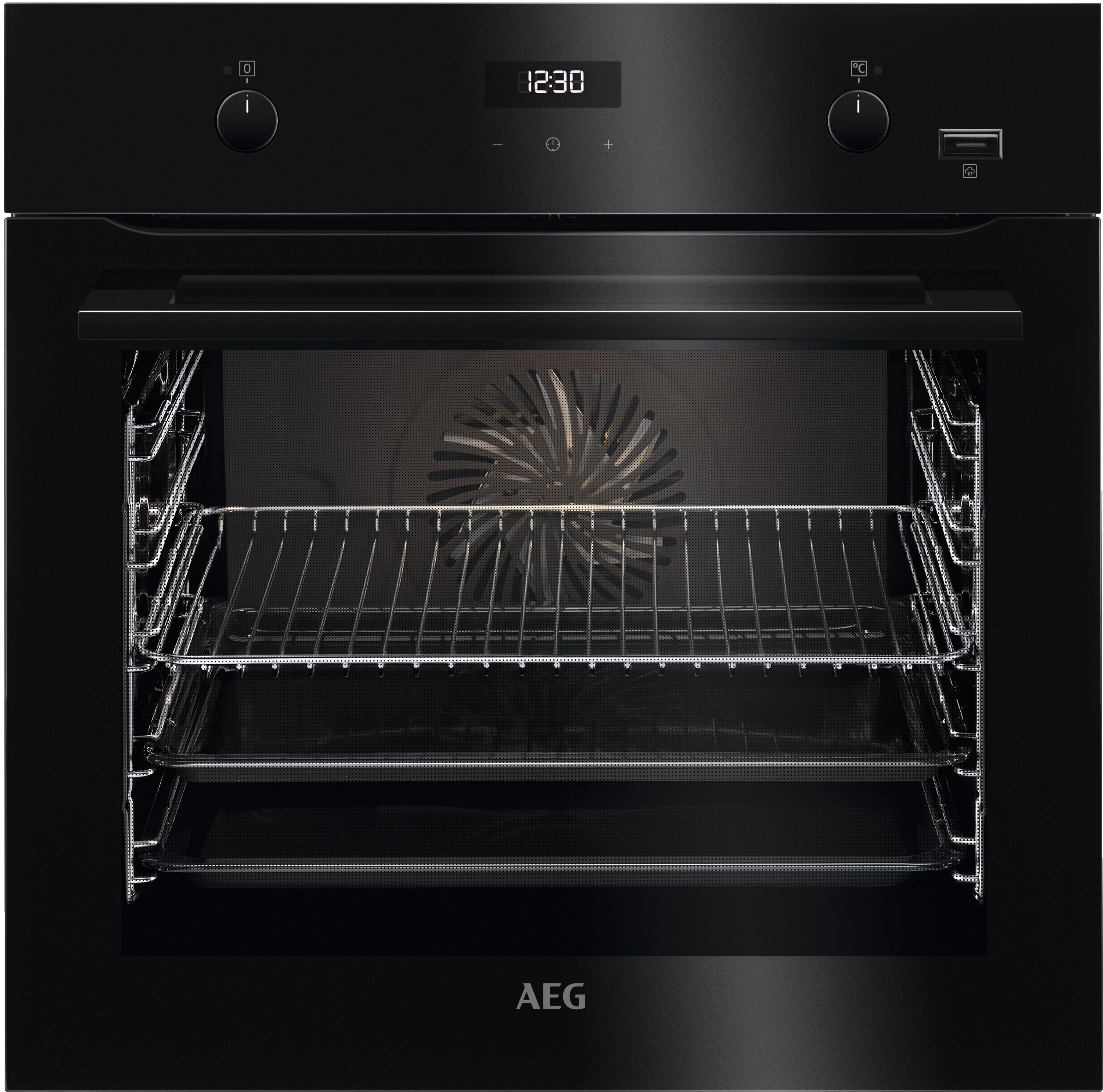 AEG KOMB405ISTB  Serie 6000 mit SteamBake Feuchtigkeitszugabe (mit katalytischer Rückwand), Backofenset (Induktionskochfeld, A+, 71 l)