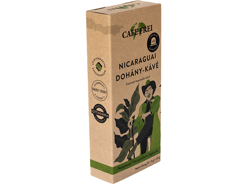 CAFE FREI Nicaraguai dohány kávé, kapszula