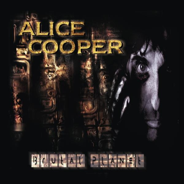 Album borító: Alice Cooper arca, sötét háttér.