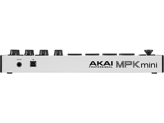 AKAI MPK Mini MKIII -  Contrôleur clavier MIDI/USB (Noir/Blanc)