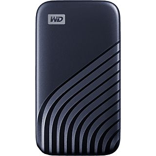 WESTERN DIGITAL Externe harde schijf Drive My Passport 500 GB SSD Midnight Blue