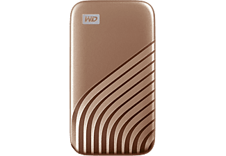 WESTERN DIGITAL Externe harde schijf Drive My Passport 1 TB SSD Gold