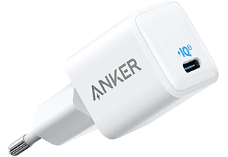 ANKER PowerPort III Nano 20W USB-C Hızlı Şarj Cihazı Beyaz