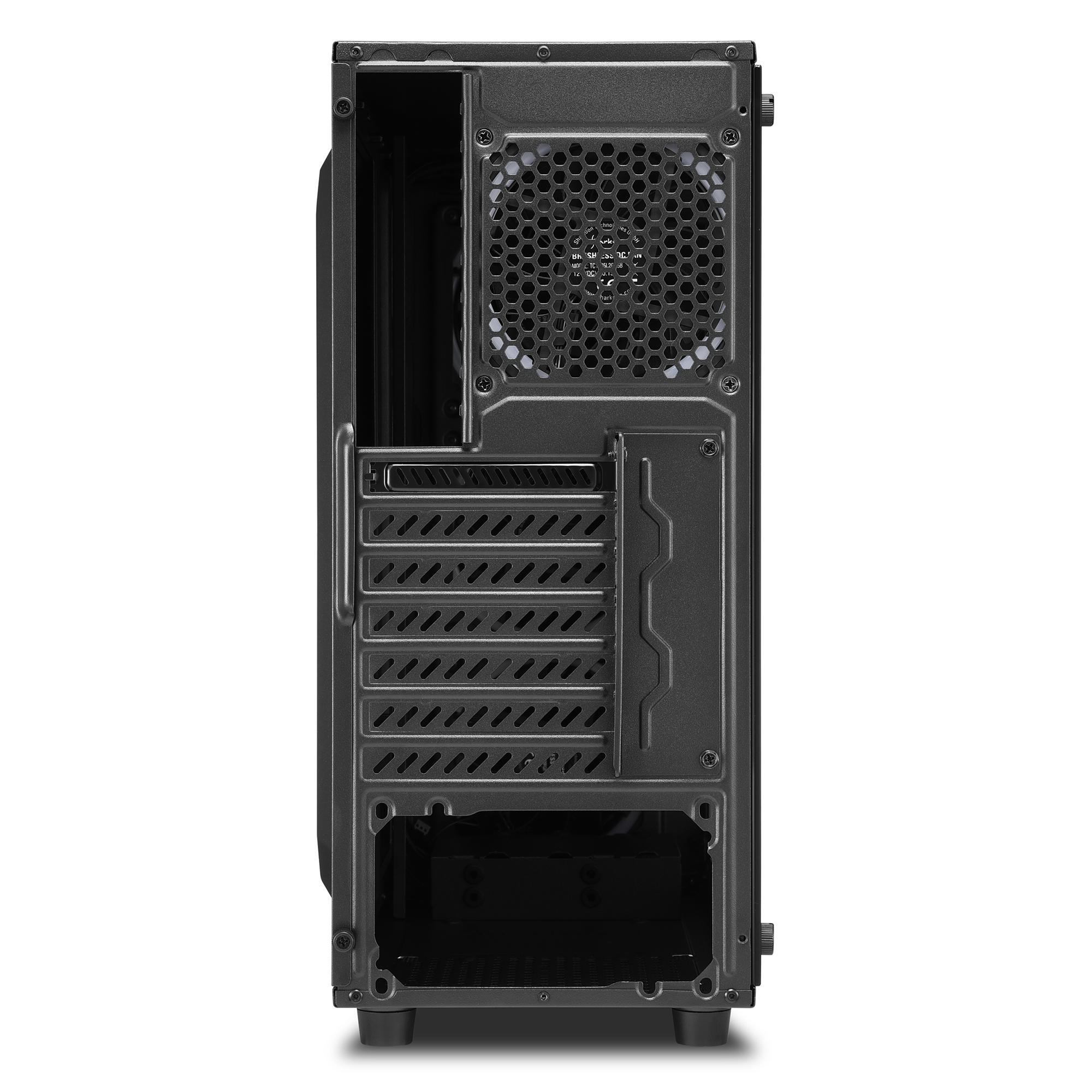 SHARKOON TG4 RGB PC-Gehäuse, Schwarz