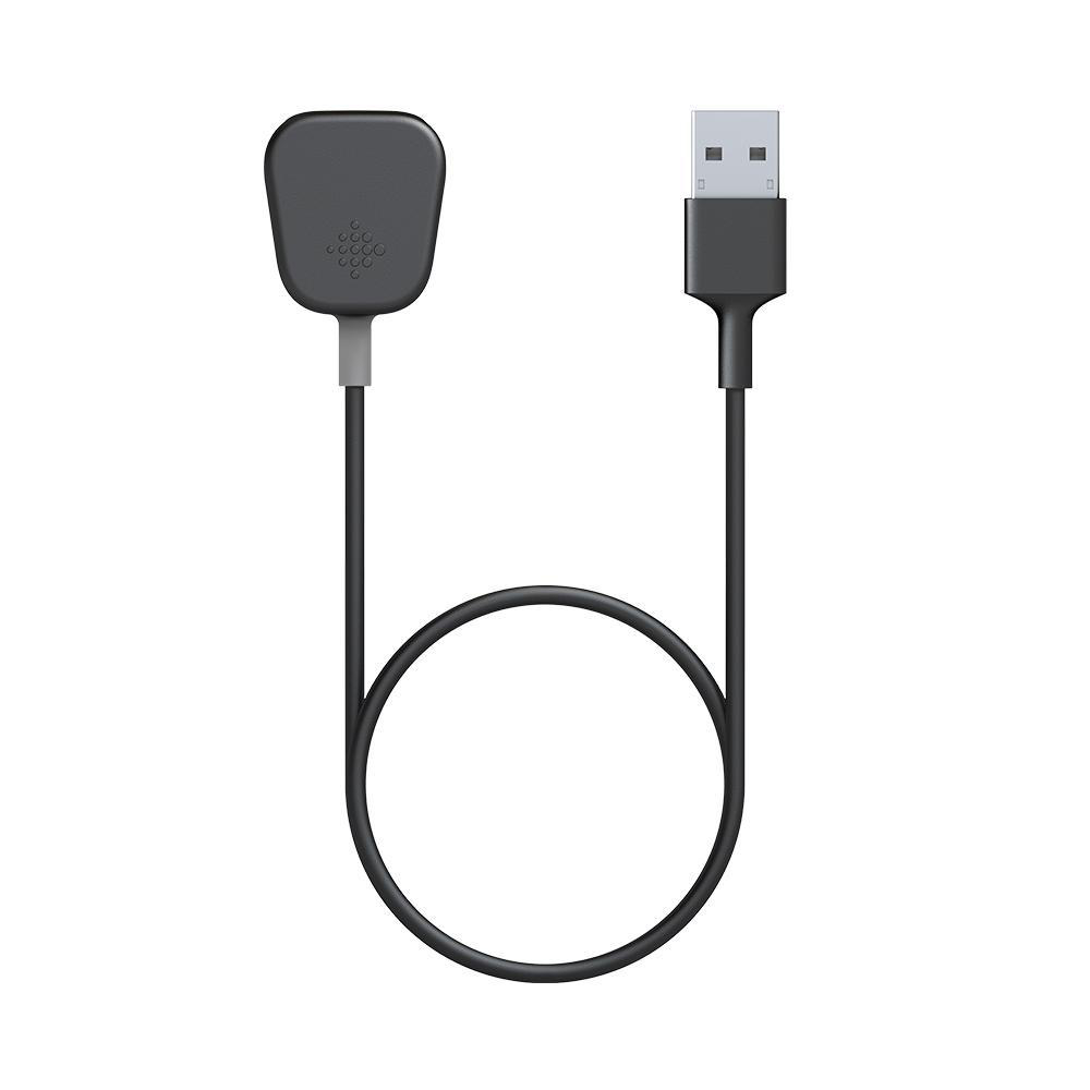 FITBIT Charge 4 (NFC), Zusatzladegerät, Sportband Navy, Fitness Tracker, S, L, Schwarz