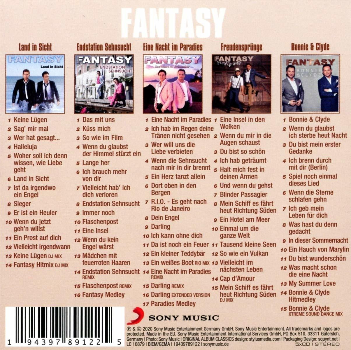 CD-Albumcover mit Text und Bildern von Sängern und Albumtiteln.