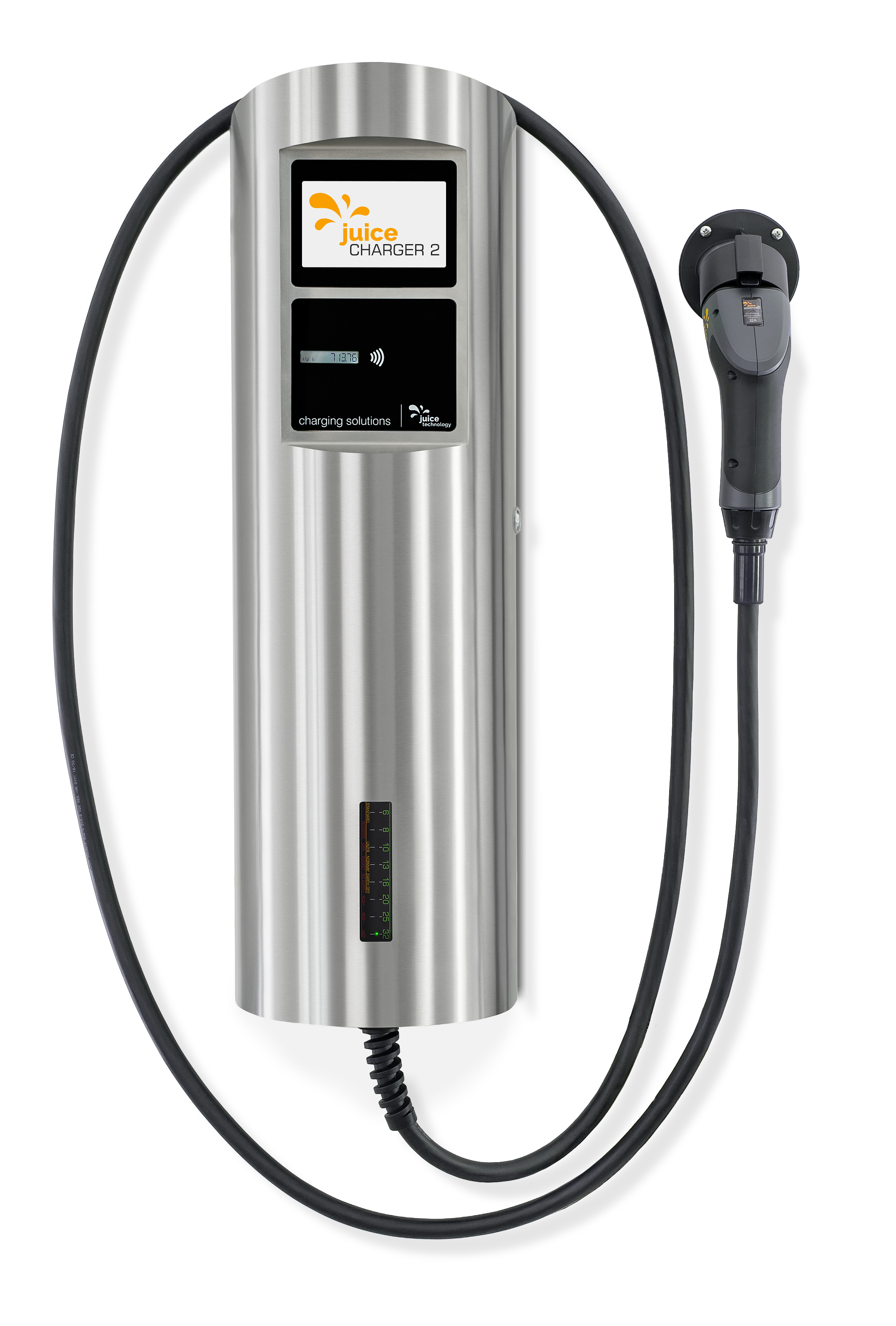 JUICE EL-JCFXR 22KW Stationäre Wallbox Ladestation für Elektrofahrzeuge, 22 kW