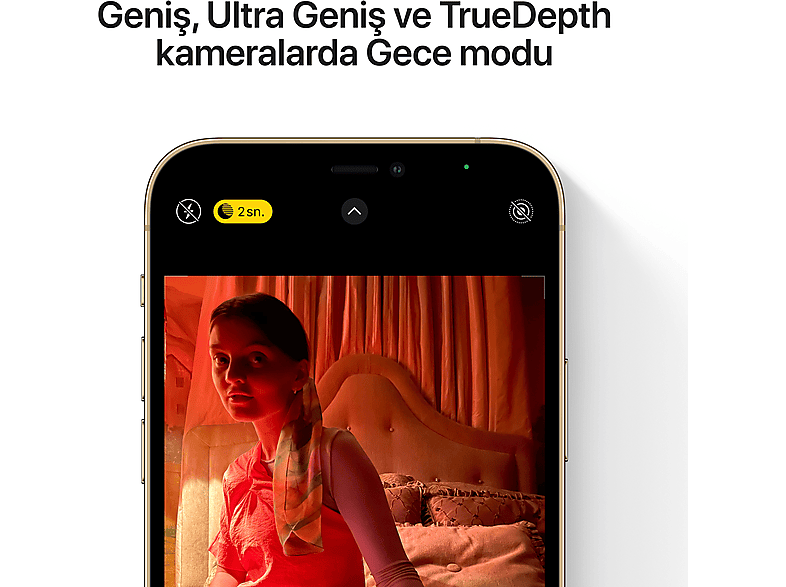 APPLE iPhone 12 Pro 256GB Akıllı Telefon Gold Fiyat & Özellik