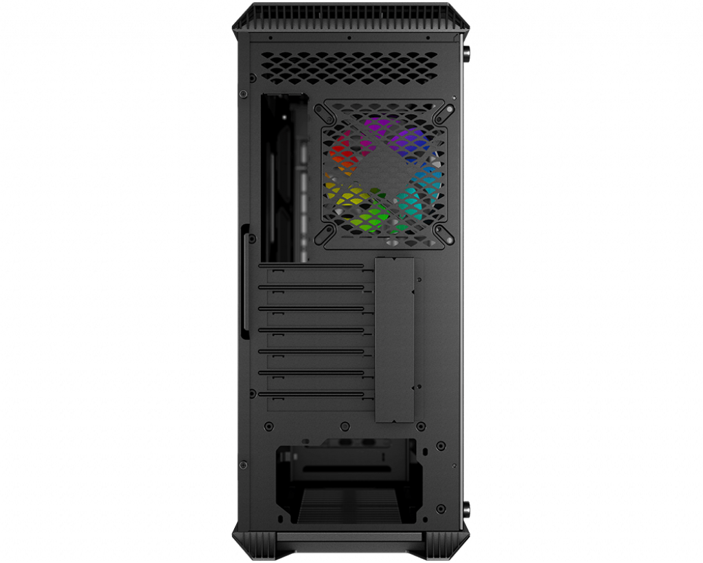 MSI MPG Gungnir 100 1X A-RGB 3X 120MM Fan ATX Temperli Cam Gaming Bilgisayar Kasası Siyah