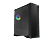 MSI MPG Gungnir 100 1X A-RGB 3X 120MM Fan ATX Temperli Cam Gaming Bilgisayar Kasası Siyah