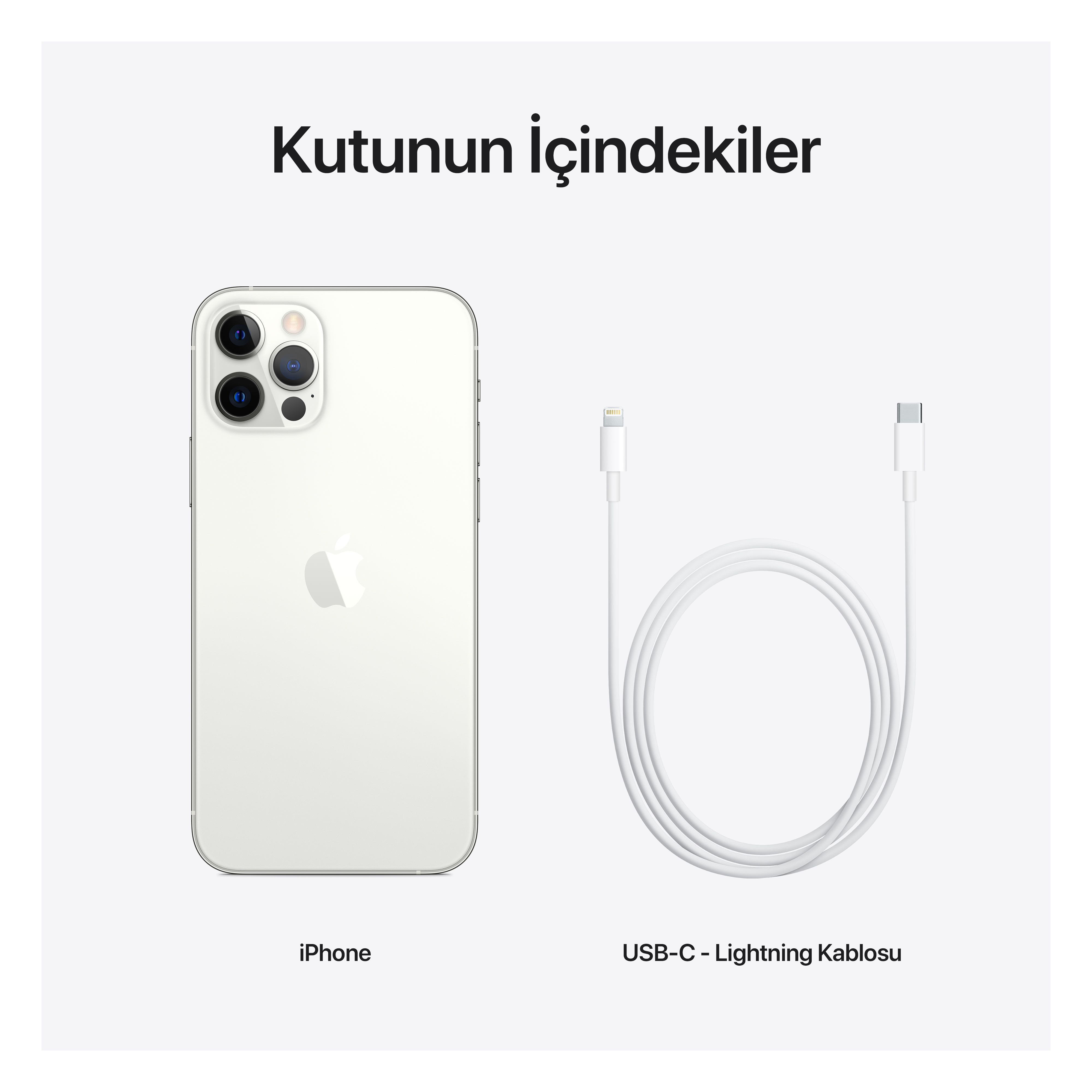 APPLE iPhone 12 Pro 512GB Akıllı Telefon Silver 