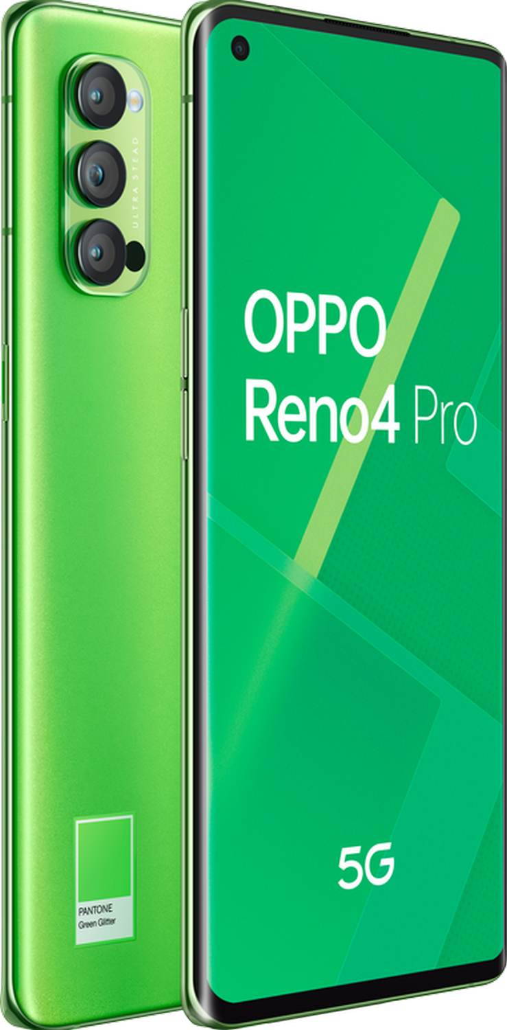 Móvil - OPPO Reno 4 Pro, Verde, 256 GB, 12 GB, 6.5" Full HD+, Qualcomm Snapdragon 765G, 4000 mAh, Android
