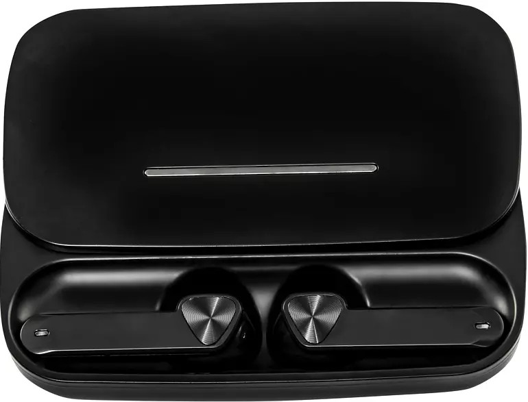 ISY Draadloze oortjes + Oplaadcase Zwart (ITW-2000-BK)