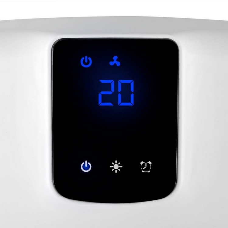 Calefactor - Orbegozo FB 2200, 2000W, IP23, 2 potencias, Toallero, Modo ventilador, Programable, Blanco