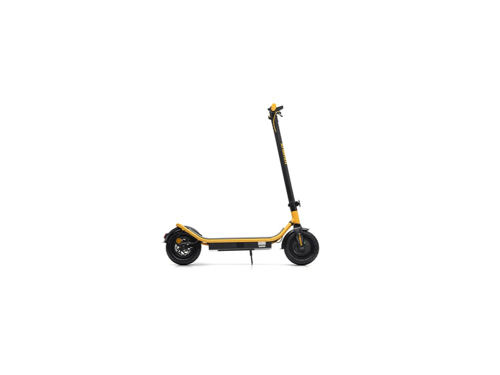 Patinete eléctrico - Ducati City Cross-E, 10", 350 W, Autonomía de 45 km, Protección IPX5, Amarillo