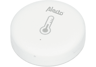 ALECTO SMART-TEMP10 Smarter ZigBee Temperatur- und Feuchtigkeitssensor, Weiß
