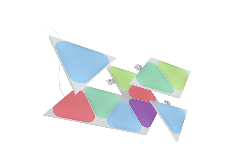Nanoleaf Shapes Mini Triangles Expansion Light Panels Weiß Expansion Pack (10 Panels) — Foto 2 von 5
