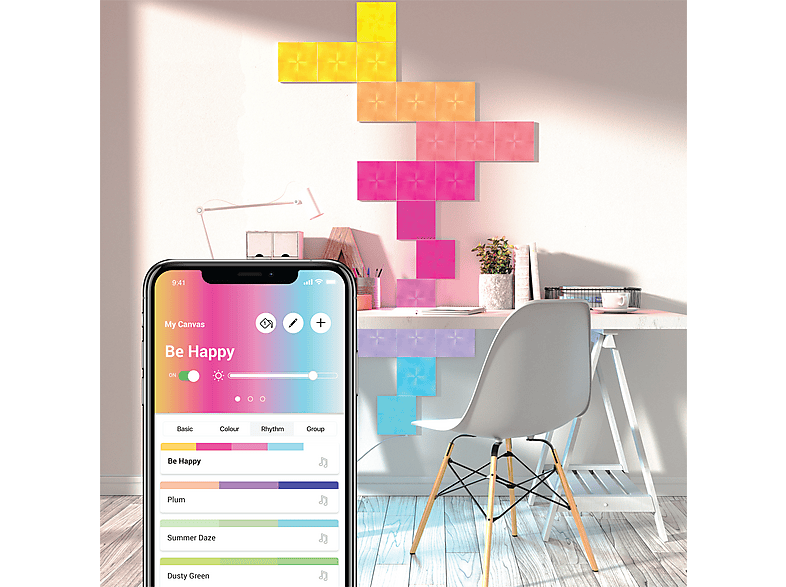 Nanoleaf NL29-0010SW-17PK Light Panels Weiß Starter Kit mit 17 Light Panels — Foto 2 von 5