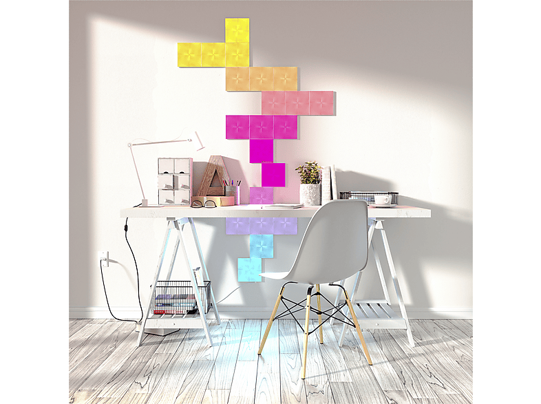 Nanoleaf NL29-0010SW-17PK Light Panels Weiß Starter Kit mit 17 Light Panels — Foto 3 von 5