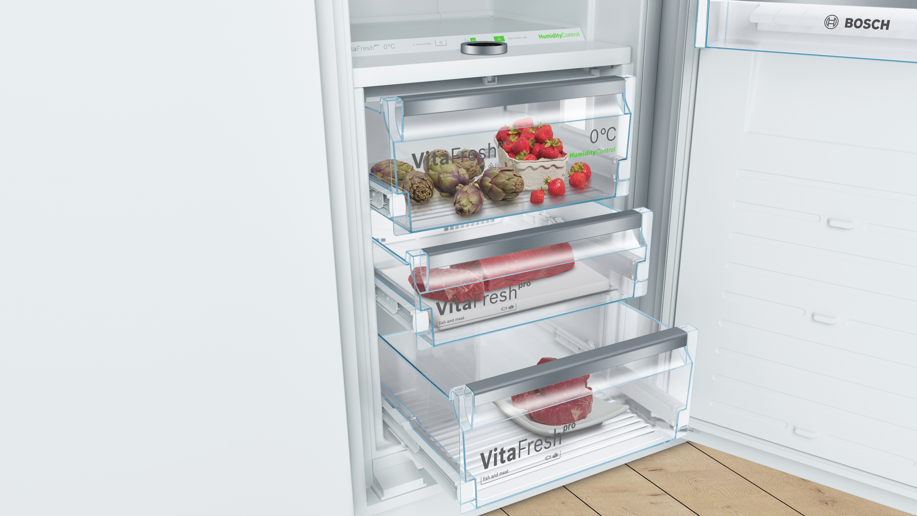 BOSCH KIF81PFE0 Serie 8 Kühlschrank (313 l, E, 1772 mm hoch, k.A.)