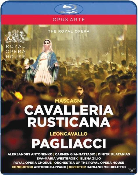 (Blu-ray) Antonio & Opera Rusticana/Pagliacci - House Royal Pappano Cavalleria -