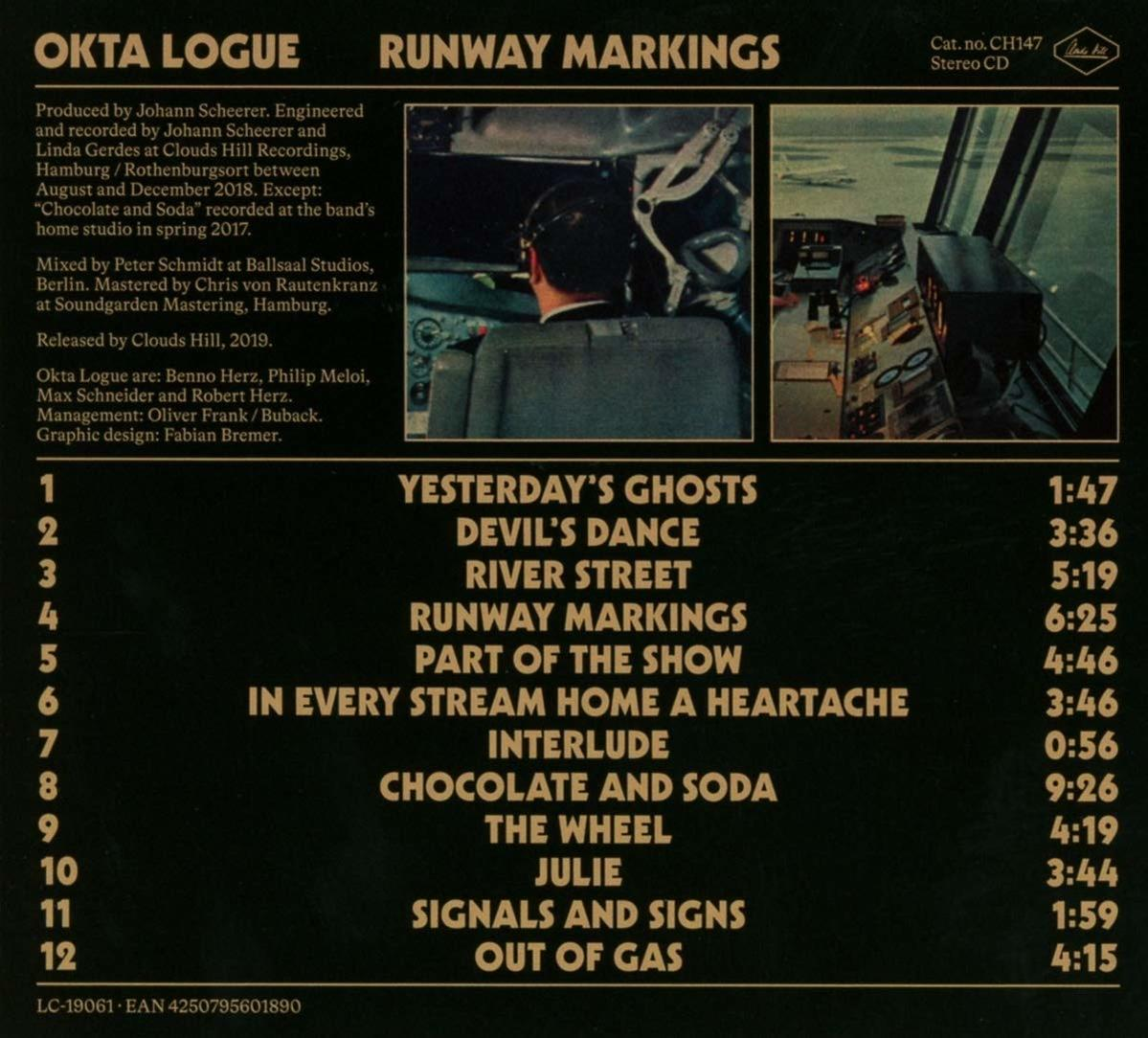 CD-Cover mit Bandnamen, Titelliste und Bildern von Personen. Text auf Englisch.