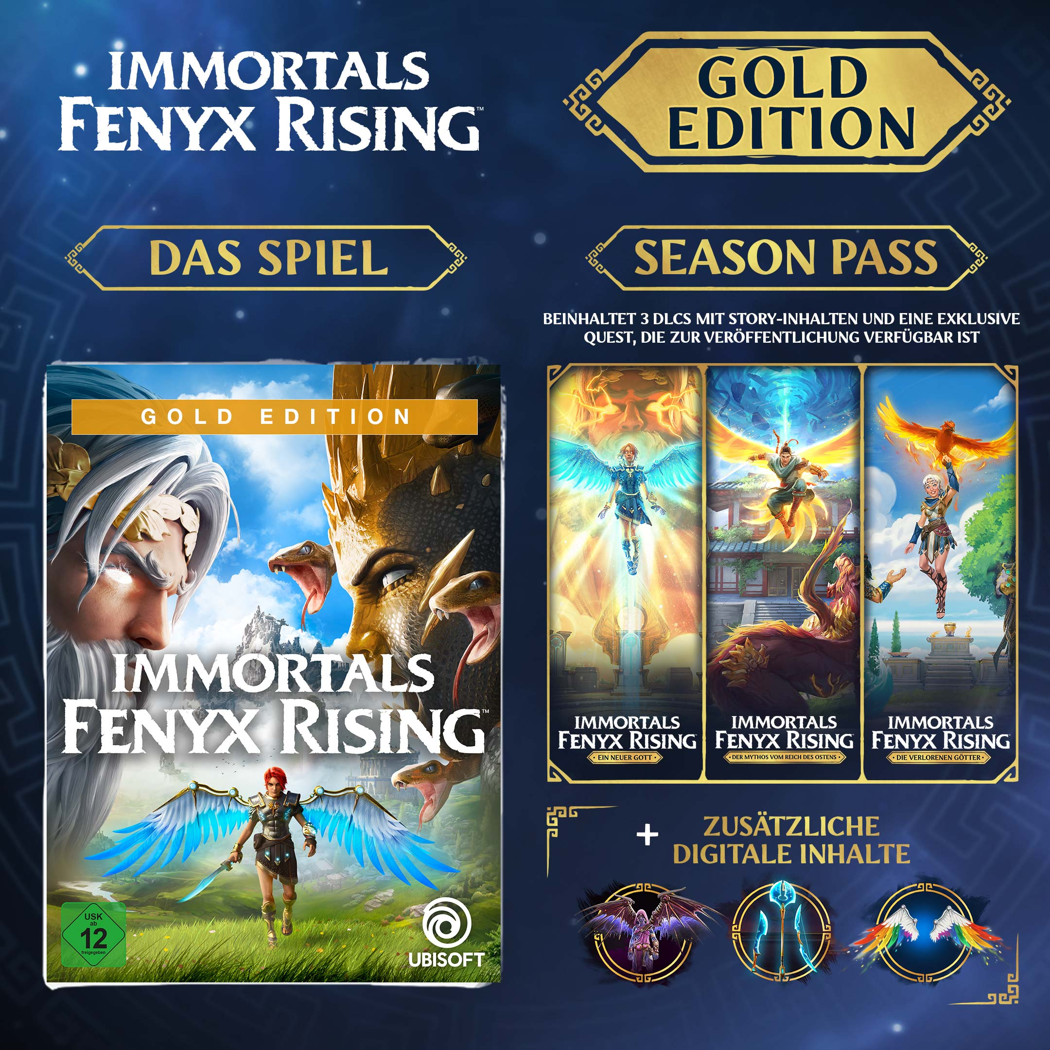 Immortal Fenyx Rising Gold (PS4 Upgrade to PS5) - PlayStation 4 [Blu-ray]