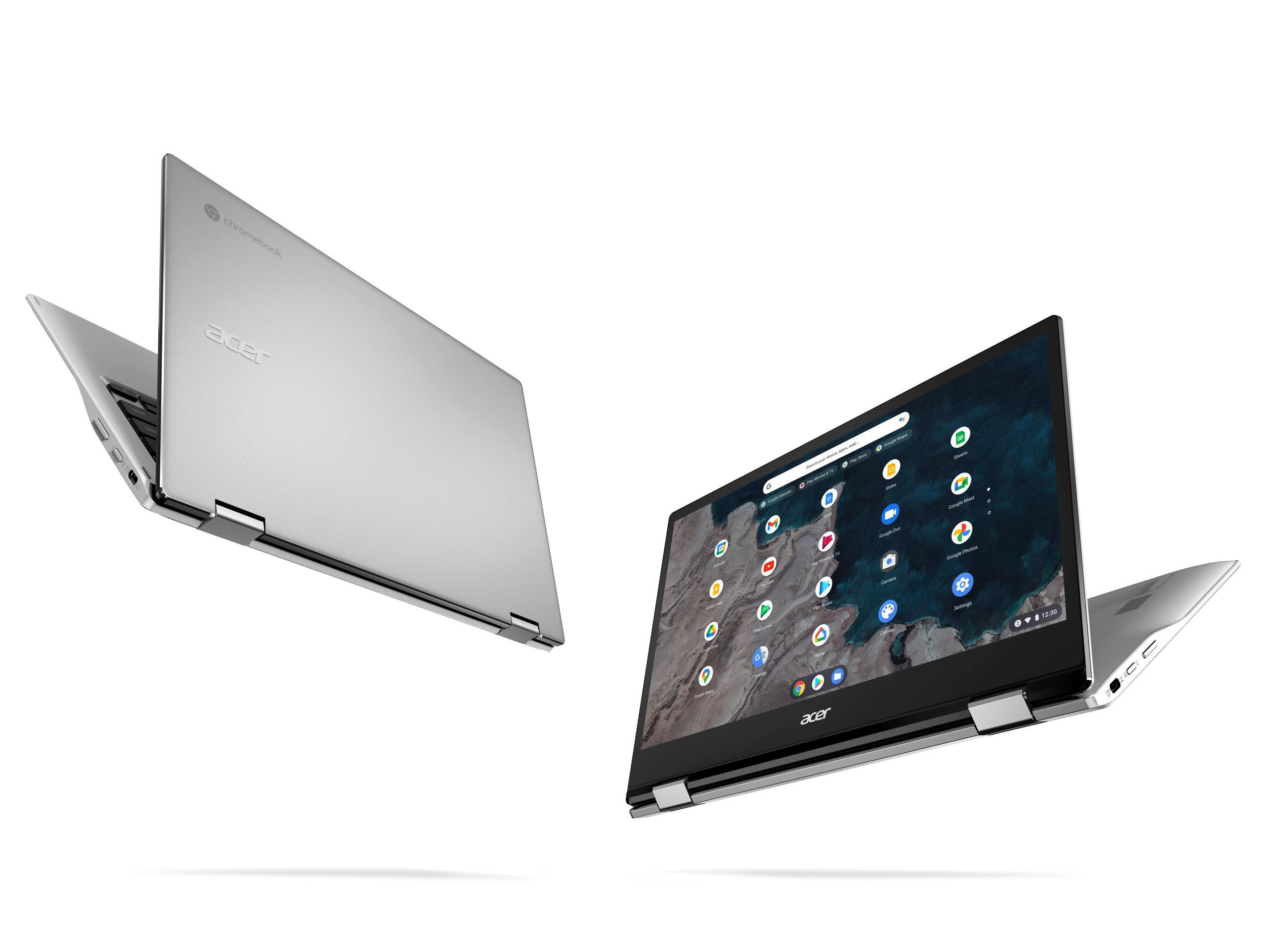 ACER Chromebook Spin 513 (CP513-1H-S8PU) - 13,3 Zoll - Qualcomm Snapdragon 700 Series 7c - 4 GB - 64 GB - Qualcomm Adreno™ Onboard Graphics - Google ChromeOS