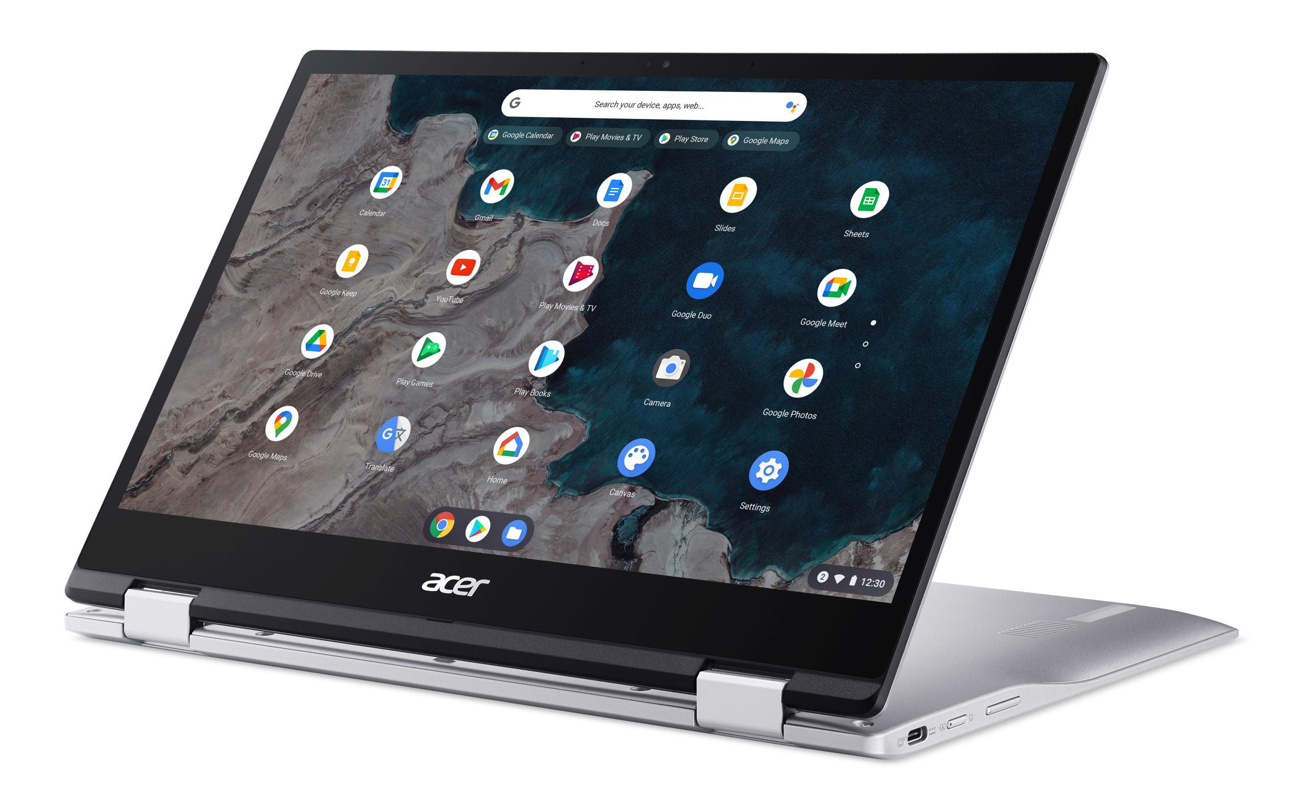 ACER Chromebook Spin 513 (CP513-1H-S8PU) - 13,3 Zoll - Qualcomm Snapdragon 700 Series 7c - 4 GB - 64 GB - Qualcomm Adreno™ Onboard Graphics - Google ChromeOS