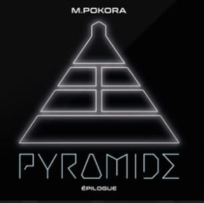 Fond noir avec logo pyramide blanc et texte 'PYRAMIDE'.