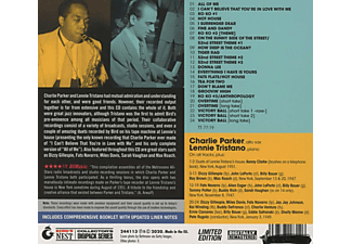 Charlie Parker, Lennie Tristano - Complete Recordings  - (CD)