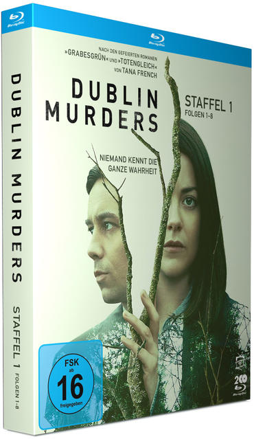 Blu-ray-Box-Art für die Fernsehserie 'Dublin Murders', Staffel 1.