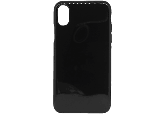 CASE AND PRO iPhone X vékony TPU szilikon hátlap, Fekete