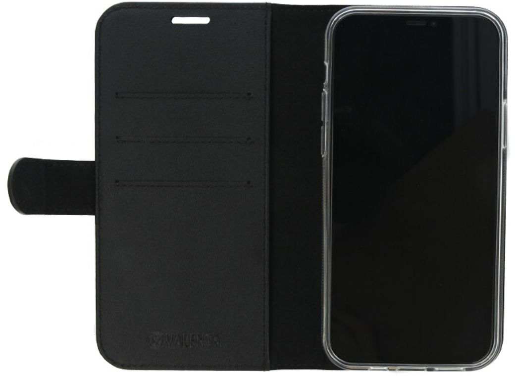 Valenta Booklet Gel Skin Voor Iphone 12 Mini Zwart afbeelding