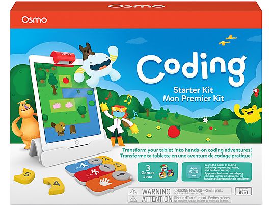OSMO Coding Starter Kit - Jeu éducatif interactif (Multicolore)
