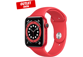 APPLE Watch Series 6 GPS 44mm Aluminium Case Sport Band Akıllı Saat Kırmızı Outlet 1212226