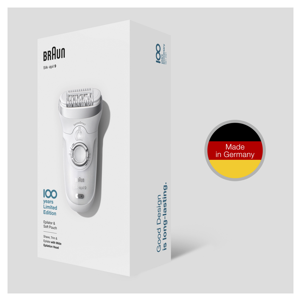 BRAUN Epilierer Silk Epil 9 inkl. Peeling Bürste (9-720)