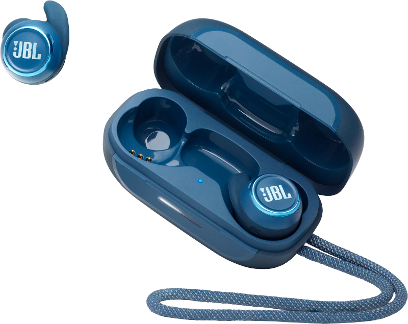 JBL Reflect Mini NC Blauw In-ear Draadloze sport-oordopjes Blauw
