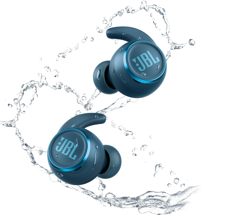 JBL Reflect Mini NC Blauw In-ear Draadloze sport-oordopjes Blauw