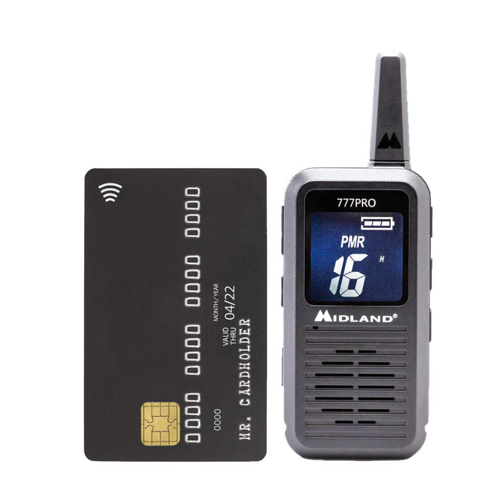 MIDLAND 777 Pro - 2er Kofferset Funkgerät Schwarz