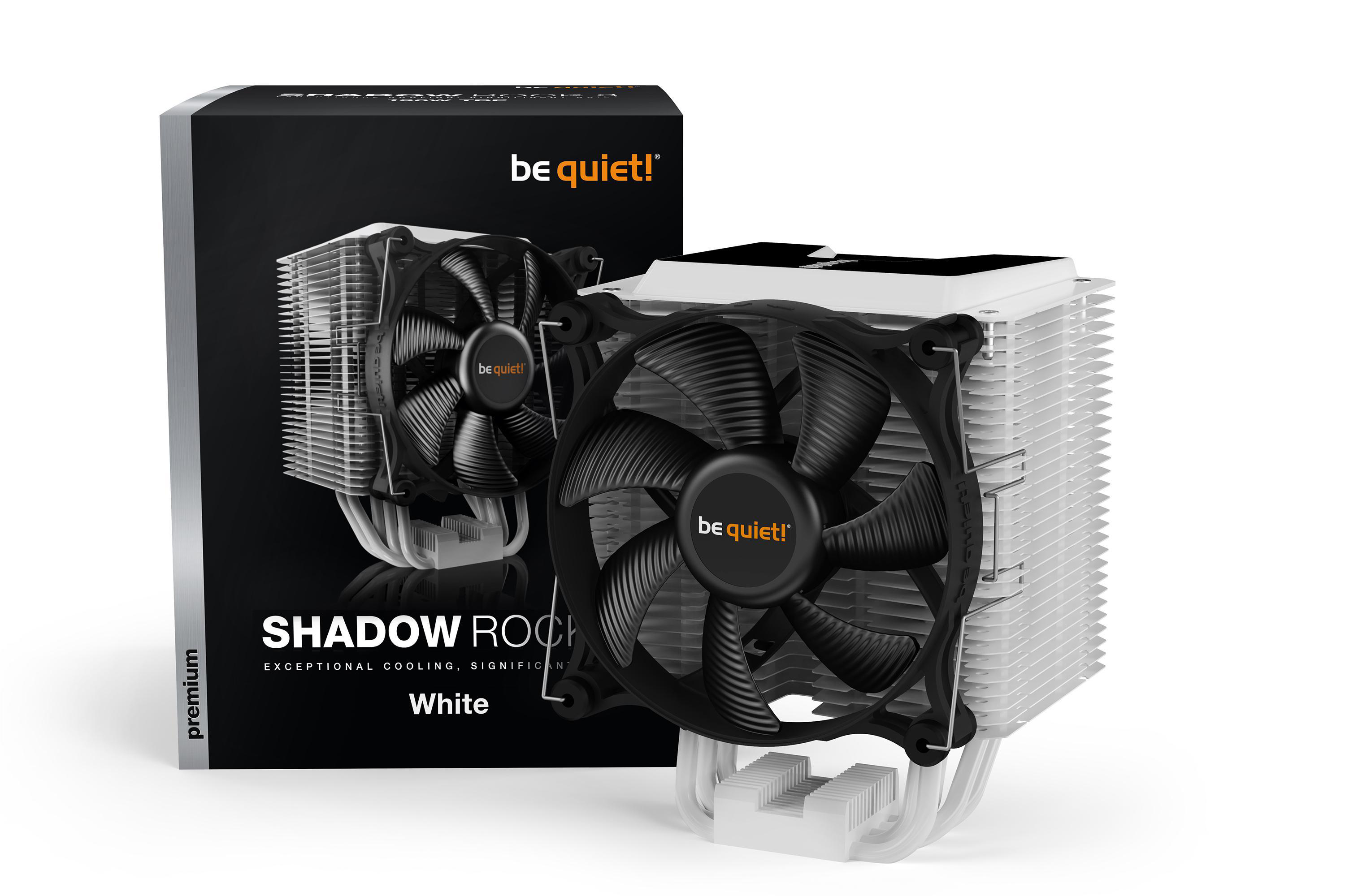 BE QUIET! SHADOW ROCK 3  PC-Kühler, Weiß