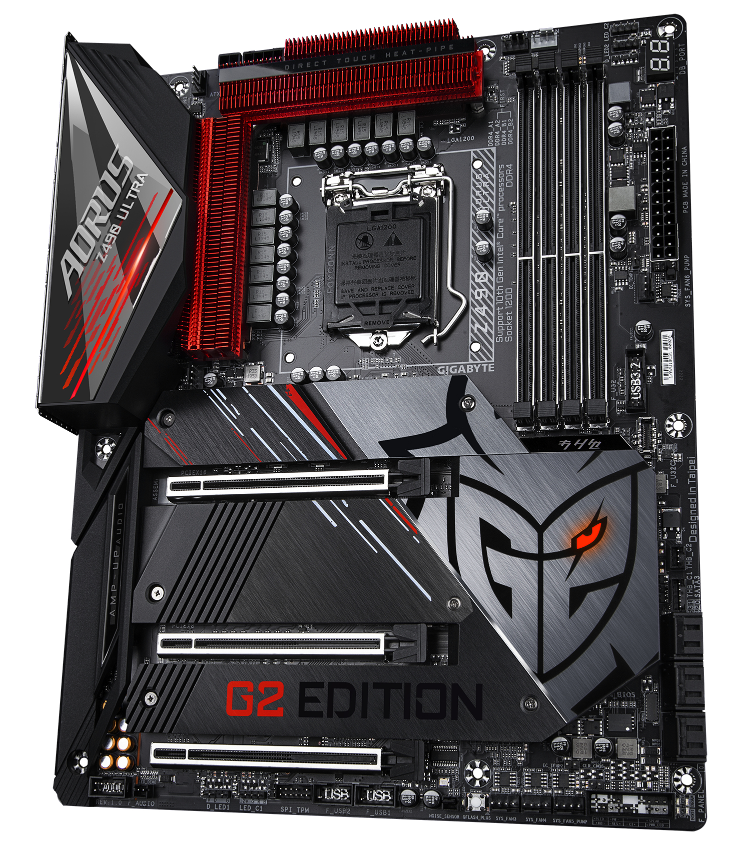 GIGABYTE Z490 AORUS ULTRA G2 Mainboard Mehrfarbig