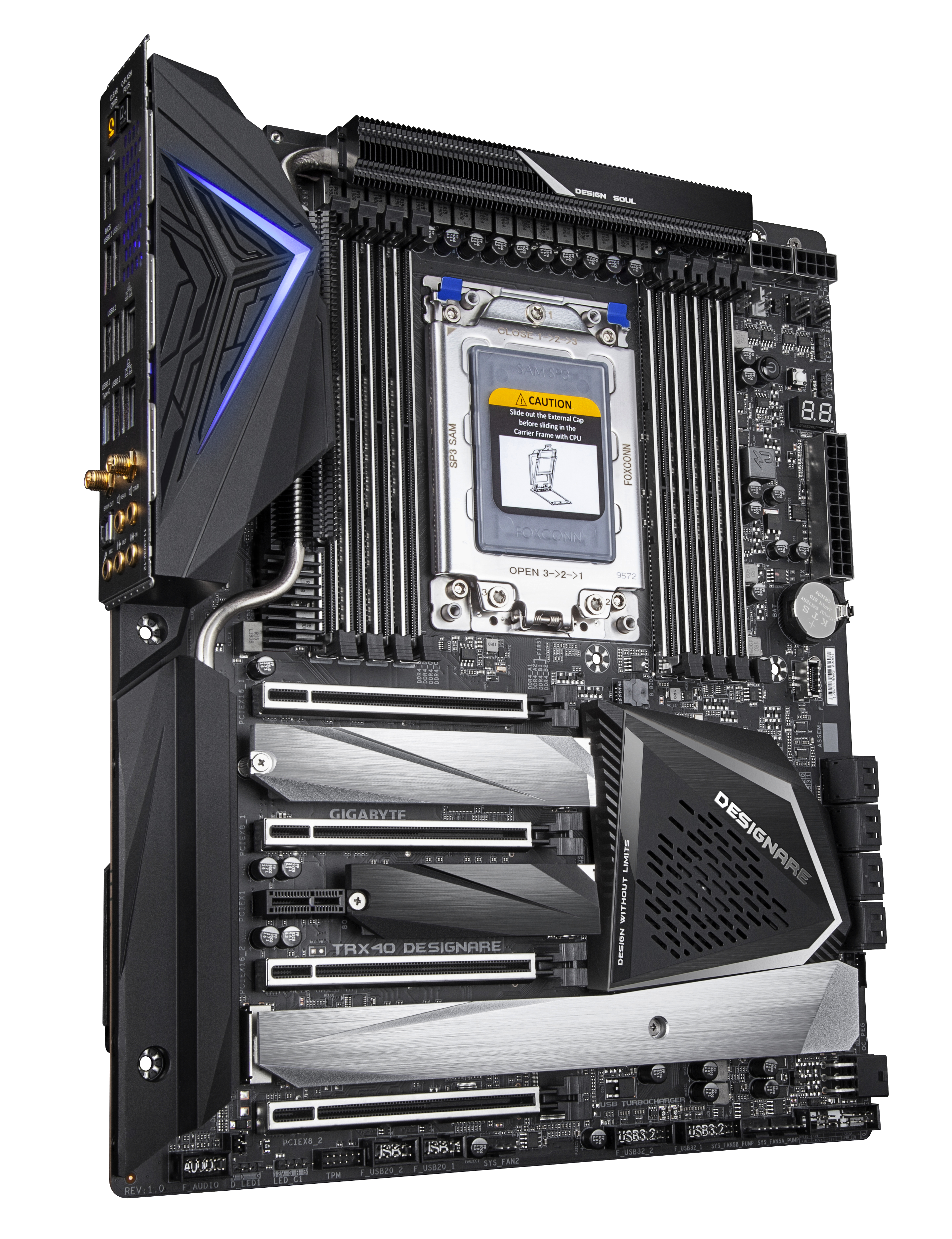 GIGABYTE TRX40 DESIGNARE Mainboard Mehrfarbig