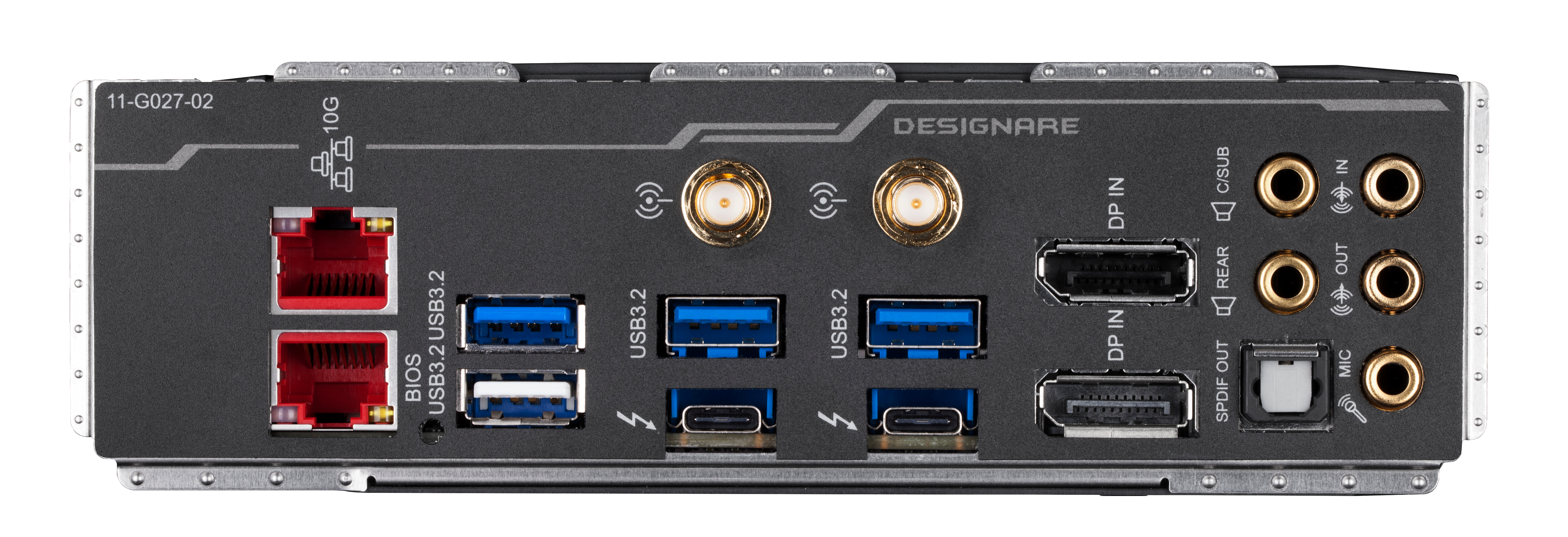 GIGABYTE X299X DESIGNARE-10G Mainboard Mehrfarbig