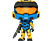 FUNKO POP! Games: Halo - Spartan Mark VII - Figurine en vinyle (Bleu/Jaune)