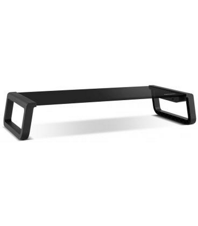 Soporte monitor - Ozone Stand Monitor, Para PC, 4x USB 3.1, Negro