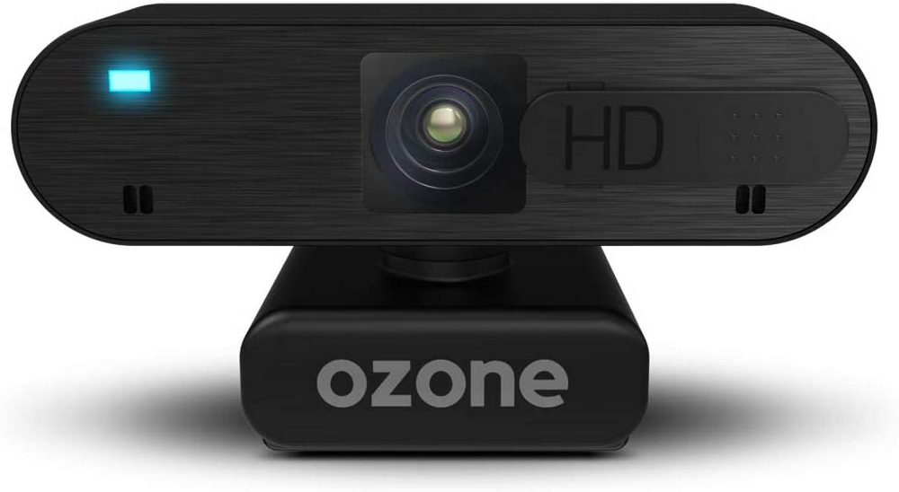 Webcam - Ozone LiveX50, Full HD 1920x1080p, Micrófono, USB, Sensor CMOS, Negro