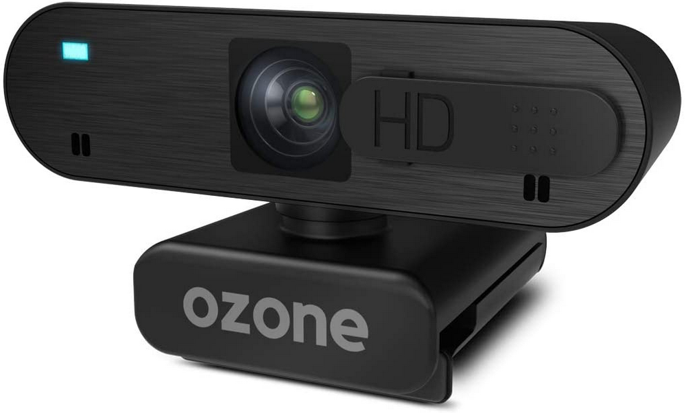 Ozone Livex50 Webcam gaming fullhd camara diseñada para 1080p 30fps 2 microfonos autofocus usb negro hd 1920x1080p 1920 1080