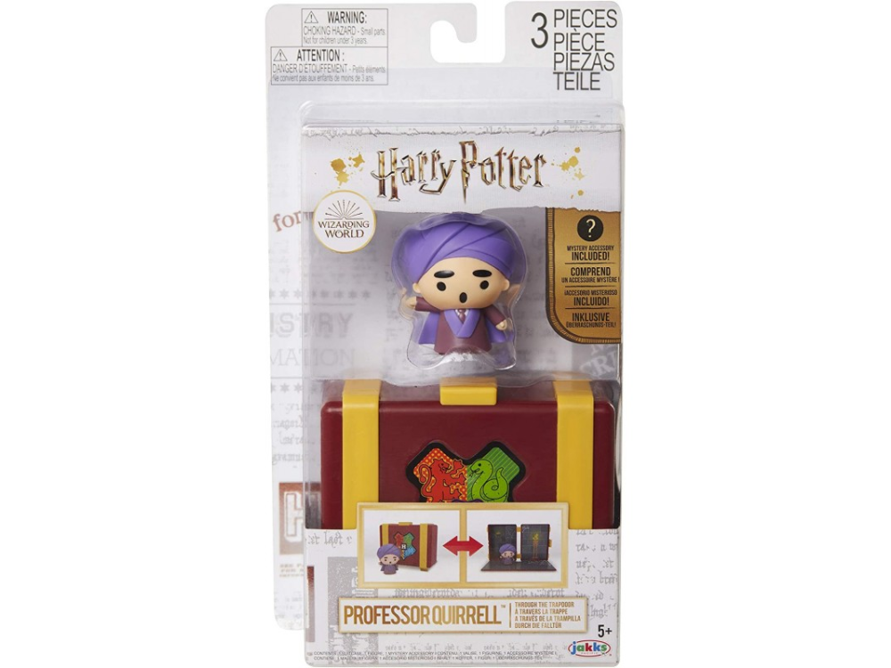 Figura - Sherwood Charm Profesor Quirrell, Harry Potter, 5.08 cm, Multicolor