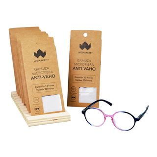Gamuza - We Make It Anti-Vaho, Para gafas, 300 usos, Blanco